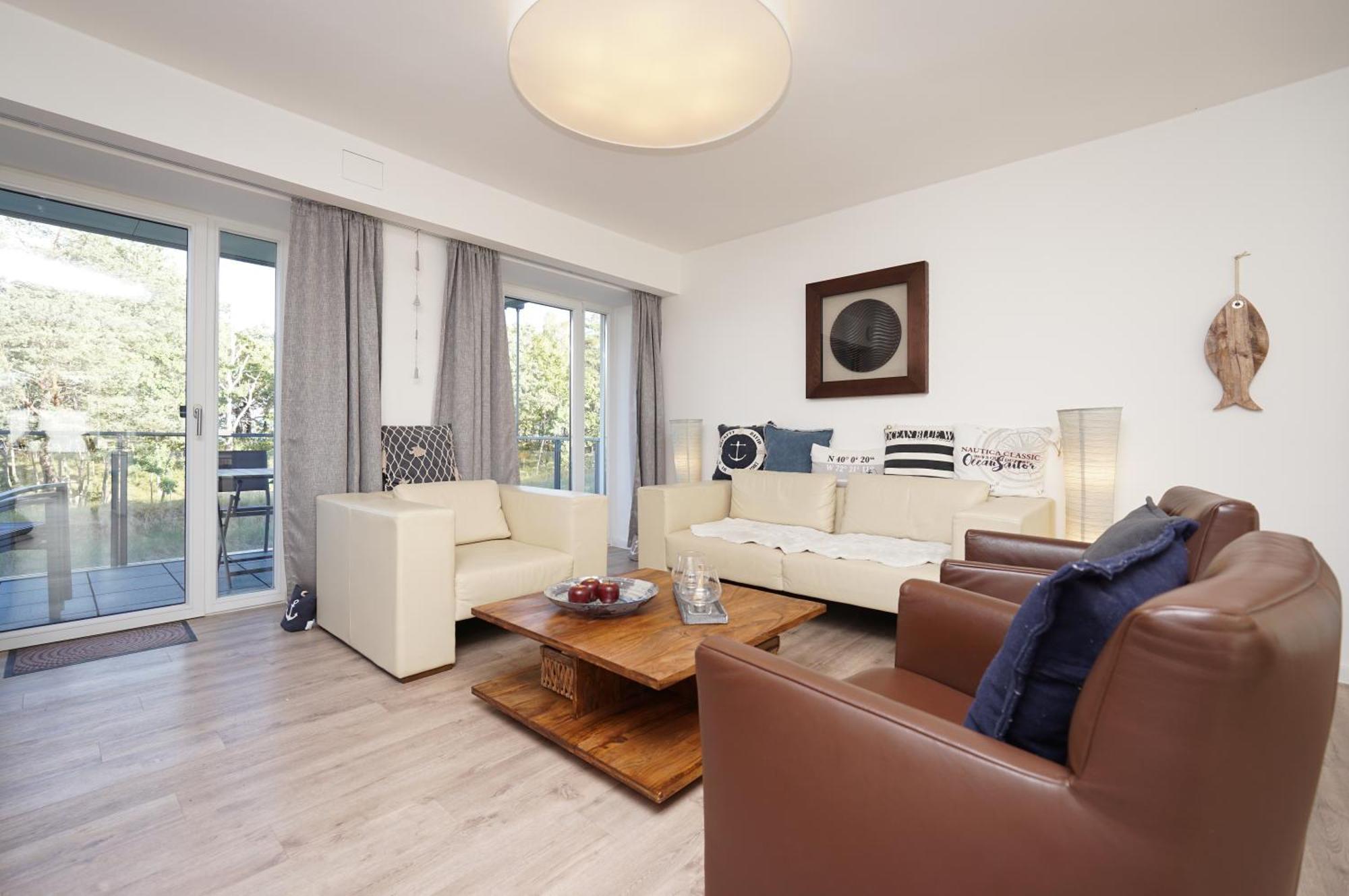 Traum Fewo Strandliebe Mit Meerblick, 3 Schlafzimmer, 2 Baeder 宾茨 外观 照片
